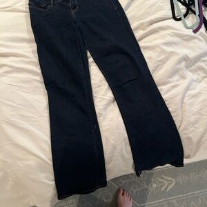 GAP Women's Navy Flare Jeans